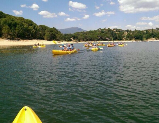 Navegando en la presa